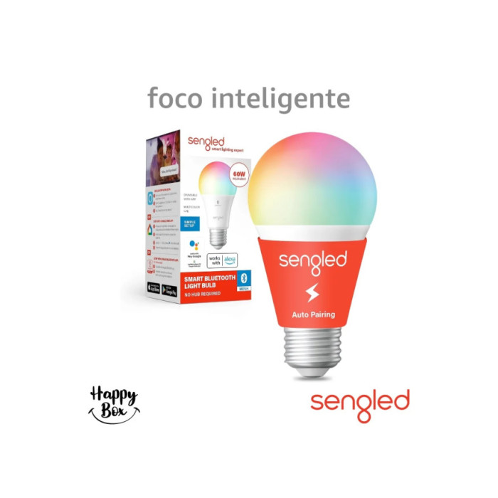 Foco inteligente compatile con Alexa- Siri y Google