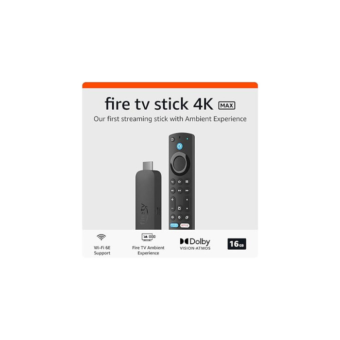 AMAZON FIRE STICK TV 4K MAX